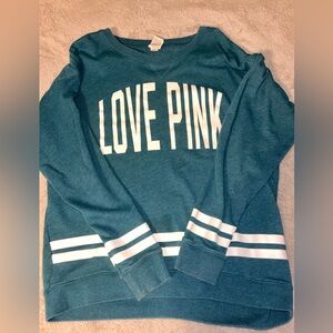 Blue/Dark Teal PINK/VS Crewneck
